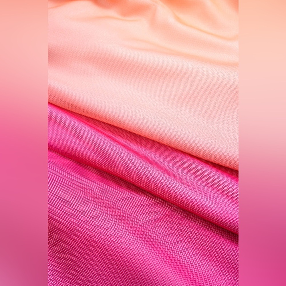 Spaghetti-Strap Ombre Maxi Dress in Red-Orange-Pink - Picture 5 of 5